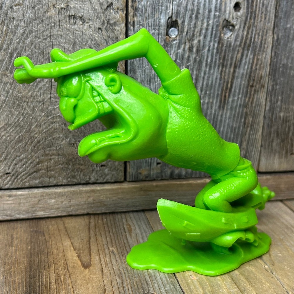 Vintage 1963 Louis Marx Nutty Mads Manny the Reckless Mariner Green Figure Toy